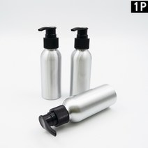 알루미늄 화장품공병 펌프용기 100ml 100ml알루미늄공병짜는거 공병 화장품공병 화장품용기 소분통, 상세페이지 참조