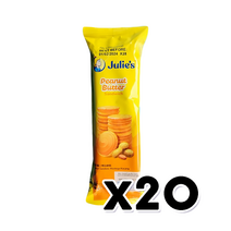 줄리스 피넛버터 샌드쿠키 디저트간식 45g x 20개, 단품