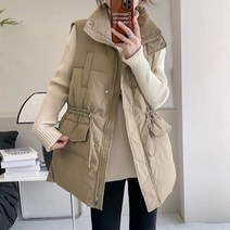 패딩 조끼 여성 다운 자켓 루즈핏
