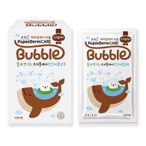 [강아지샴푸] 퍼피덤케어 제조사 버블샴푸 강아지탄산스파 강아지버블입욕제 샘플증정, 트러블케어, 10팩(200g)