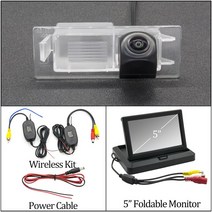 주차라인 룸미러Owtosin-HD 1280*720 어안 뷰 카메라 현대 소나타 NF 차량용 주차 모니터, 11 Cam 5 Fold Wireless