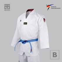 MOOTO 무토 베이직 4.5 도복_흰깃, 화이트
