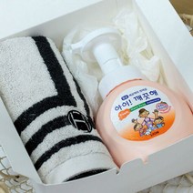 [송월타올] 핸드워시 세트 (송월스퀘어1+아이깨끗해1), 색상:골고루(랜덤)
