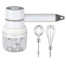블렌더 Makanan Listrik Mixer Mini 3 Kecepatan Nirkabel Genggam Pengocok Telur Adonan Kue Krim Otomat, 04 c4