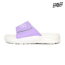BOB소가죽밴딩찍찍이로우슬리퍼BHPC6401PURPLE