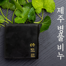 제주 병풀 청소년 여드름비누 모낭염비누 좁쌀여드름 등드름 모낭 병풀 수제 세수 비누 피부케어