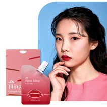 혀누닷컴 혀누닷컴 콜라겐 립틴트 안지워지는 타투 틴트 촉촉한 지워지지않는 지속력좋은, 핑크레드