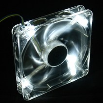 [펀쿨러] FC-140mm FAN WHITE LED(PWM) [시스템쿨러/140mm], 단일옵션