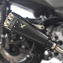 야마하 XMAX300 머플러 익실 머플러 블랙 M9B 엑스맥스300 IXIL 풀시스템, 머플러 M9B + 도면