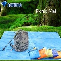 bluefield 태양 보호소 캠핑 매트 비치 텐트 tarp 매트리스 천막 캐노피 하이킹 여행 피크닉, 150x250cm라이트 블루