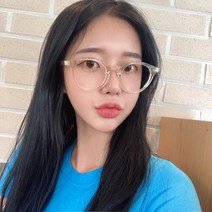 하리몽드 슬림테 원형 뿔테 안경 안경테