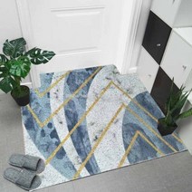 북유럽 현관 코일 매트 패턴 신발털이 신발장 코일매트 층간소음 사무실 세탁실 엘리베이터, L개, 100x120cm