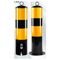 주차금지봉 강관 충돌방지기둥 고정말뚝 바리케이드, 120개 고정식/ 사전 매립형 일반 모델