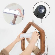 메이크업 조명 화장대 LED 조명등 접착식 미러라이트, 단품