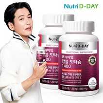 뉴트리디데이 프리미엄 칼륨 포타슘 1400 120정 x 2병 (총2개월분), 01. 프리미엄 칼륨 포타슘 1400 120정 x 2병