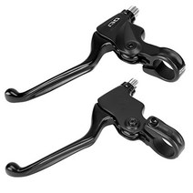 Bicycle 브레이크 레버 자전거 보관소 1쌍 스테인리스 핸들(핸들 핸들 바에 확장 160mm/6.3인치) 22.2mm 직경(로드 바이크 산악 접이식 자전거용)