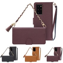 IUNA 삼성 갤럭시 S20 Plus (G986)_IUNA 503 ZIPPER 아이유나 천연소가죽 휴대폰 지퍼 다이어리 케이스