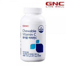 [GNC] 츄어블 비타민 C 100, 90정, 1개