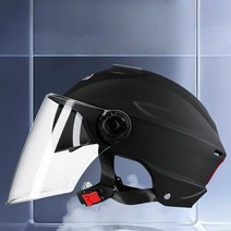 전기 자전거 헬멧 인라인 전동킥보드 MTB 스쿠터 경량, 3c(크림화이트)단렌즈