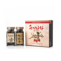 인산가 (주)인산가 정품 구기자차 (120g) 1병/2병(1세트)+홍삼애초코크런치(49g) 청주에 찌고 말리기를 아홉 번 한 활력을 주는 수제 구기자차/ 인산죽염, 120g(2병) 1세트