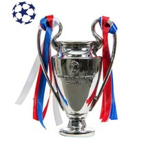 UEFA 유럽 챔피언스리그 챔스 축구 우승팀 트로피컵 빅이어 사이즈별 첼시 레알 뮌헨, 50cm 메탈 빅 이어 실버(무료 인쇄)