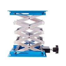 휴대용 리프트 작업 테이블 유압 거치대 라우터 미니, 테이블 300x300 (4단 중간 리프팅)