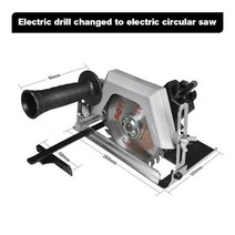 원형 톱가이드 목공조기대 레일 다이 클램프전기 핸드 드릴-전기 원형 톱 트리머 기계 에지 가이드 포지셔, 01 Circular Saw