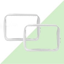 허니길 투명 파우치 화장품 메이크업 여행용 2p