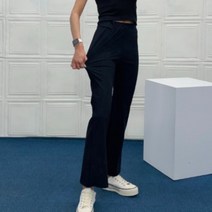 아이스 쿨링 부츠컷 나팔 여름 여성 숏슬렉스 바지 레깅스