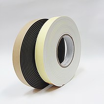 EVA 스폰지 단면 테이프 흰색 검정 1T 2T 3T 5T 250mm 부터 500mm 까지 폭, 검정색, 폼두께 3T, 폭500mm