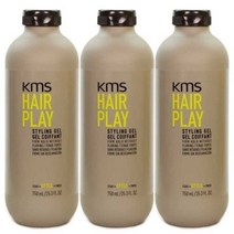 KMS뷰티) KMS 헤어플레이 헤어 스타일링 젤 750ml 3개