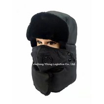 couyor 오토바이 라이딩 방한 방풍 모자 넥워머 마스크 세트