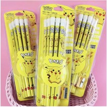 포켓몬 연필 피카츄 캐릭터 연필 입학선물 초등학생 유치원 어린이 연필셋트