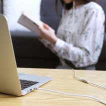 노트북 차량 헤드셋 오디오 전송 연장케이블 최적음향 자동차 음악감상 원음재생, 블랙