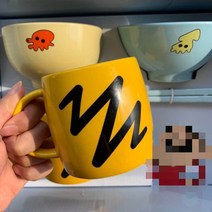 짱구 작은 밥공기 밥그릇 예쁜 미니 도자기, 머그컵