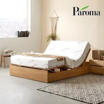 파로마 엠버 모션베드 전동침대 프레임만 SS, 오크