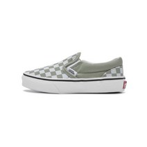 [국내정식매장] 반스 키즈 운동화 VANS KIDS 클래식 슬립온 - (체커보드) 데저트 세이지 UY Classic Slip-On VN0A7Q5GUDP1