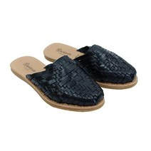 Mac아레나 Collection 샌들 여성용 Huarache 다채로운 가죽 멕시코 스타일 색상 블랙 702 블랙.227987