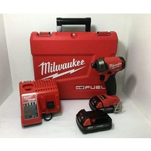Milwaukee 2760-22CT M18 FUEL SURGE 0.6cm(1/4인치) 육각 유압 드라이버 키트