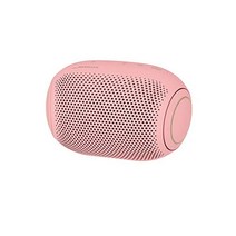 LG XBOOM Go Speaker PL2 Jellybean Portable Wireless Bluetooth Big Bass Sound by Meridian Water-Re, Bubble Gum Pink