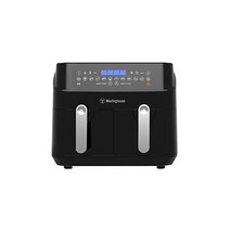 Westinghouse Dual Zone Air Fryer 2개의 독립 바구니 별도의 히터 및 제어 12개의 사전 설정 프로그램 조절 가능한 온도로 수작업으로 제작된 이중 에어
