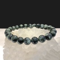 천연석 치유 명상 대인관계운 세라피나이트 천사석 팔찌 7.5~7.8mm