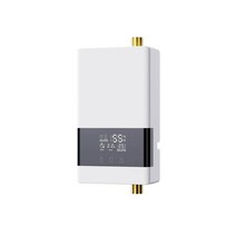 온수히터 스마트 전기 샤워 탱크리스 인스턴트 온수기 온도조절기 욕실 주방용 4000 W 6000W 110V 220V, 1.110V 4000W