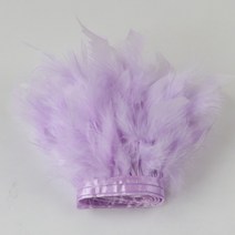 공예용깃털 펜 먼지털이 천연 가죽 핑크 칠면조 깃털 트리밍 리본 1 미터 10-15cm 웨딩 파티 의류 장식, 23 light purple