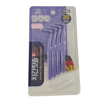 [가성비 최고]치석케어 0.8mm 2S L타입 치간칫솔 휴대용치실 치실 YS21MA23, 1