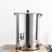 보온물통 업소용 전기물끓이기 대형 보온통 가열기, 30L 수도꼭지 포함