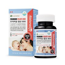 네추럴라이즈 네추럴라이즈 프리미엄 엽산 800 90정 [3개월분], 1개