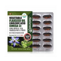 플랙시드 아마씨 오일 캡슐 리놀레산 리놀렌산 FLAXSEED OIL