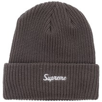 슈프림 국내배송)슈프림 FW22BN68 CHARCOAL 자수로고 비니