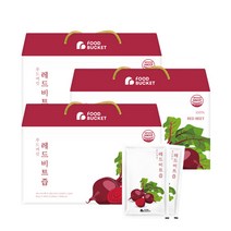 푸드버킷 레드비트즙, 90개, 80ml
